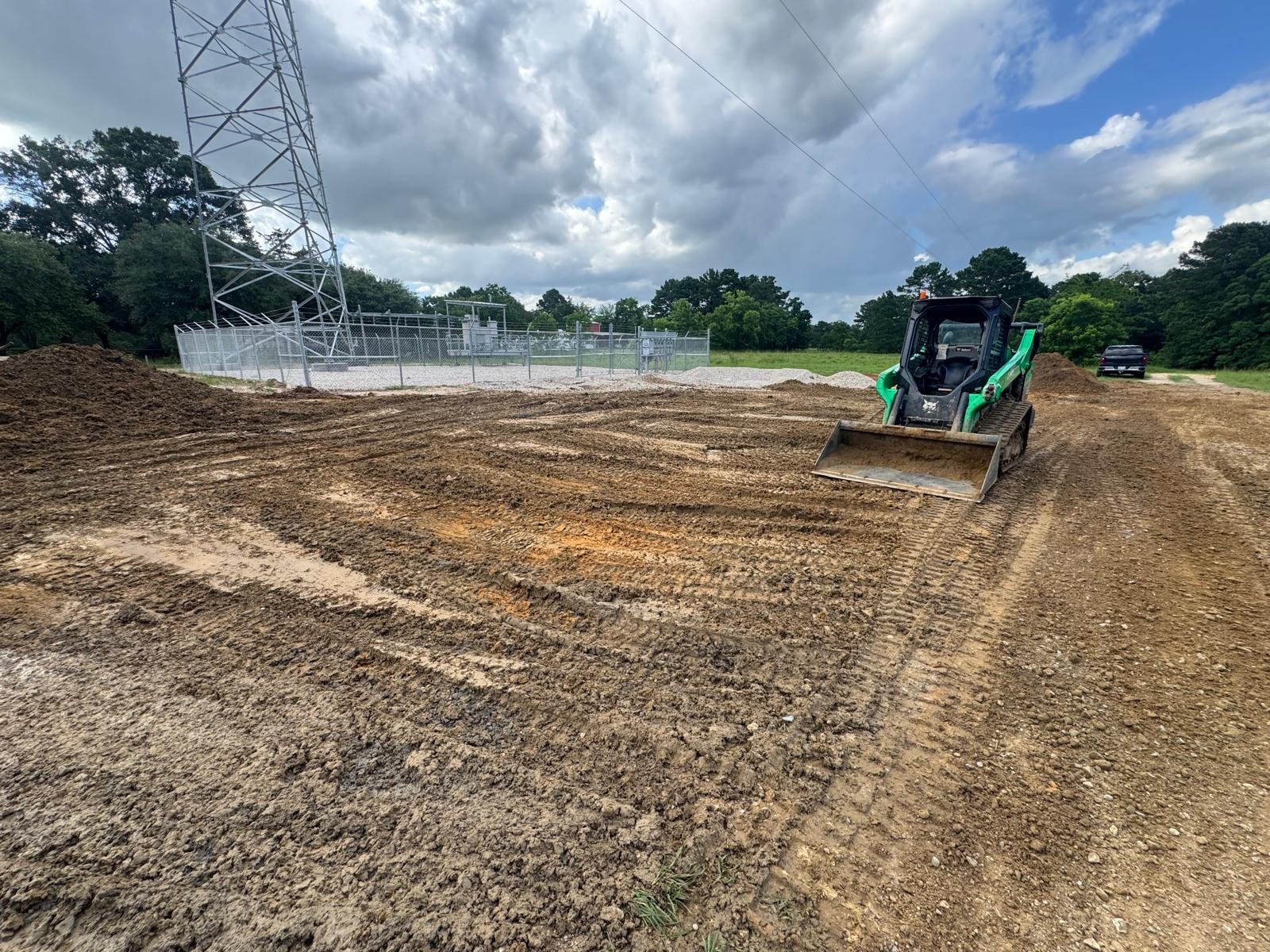 First Gen Construction drilled pier foundation work