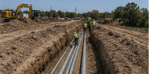 First Gen Construction utilities and pipeline installation